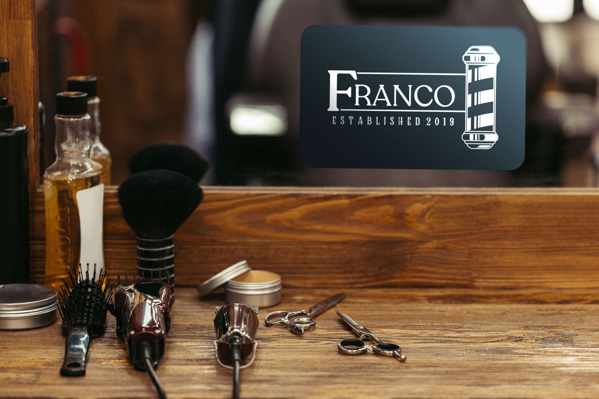 Autocollant professionnel personnalise logo et marque FRANCO pour produits et emballages. Sprint24.