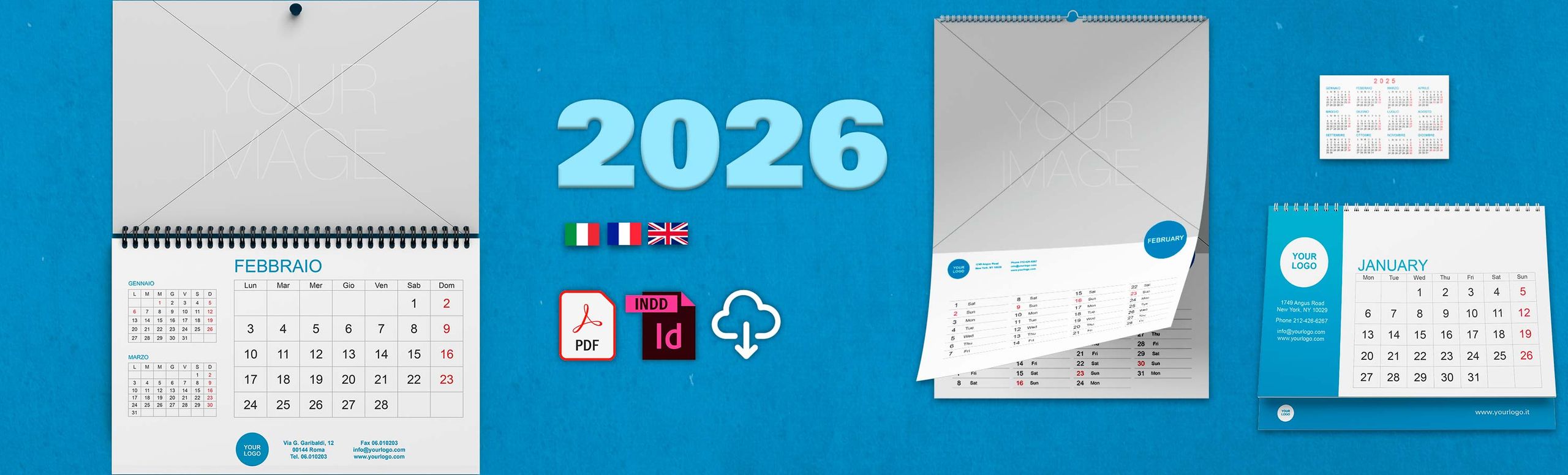 Impression Calendriers 2026 Gratuits en ligne: Où trouver les Modèle de calendriers 2026 gratuits ? Sprint24 vous propose ses produits haut de gamme au meilleur rapport qualité/prix