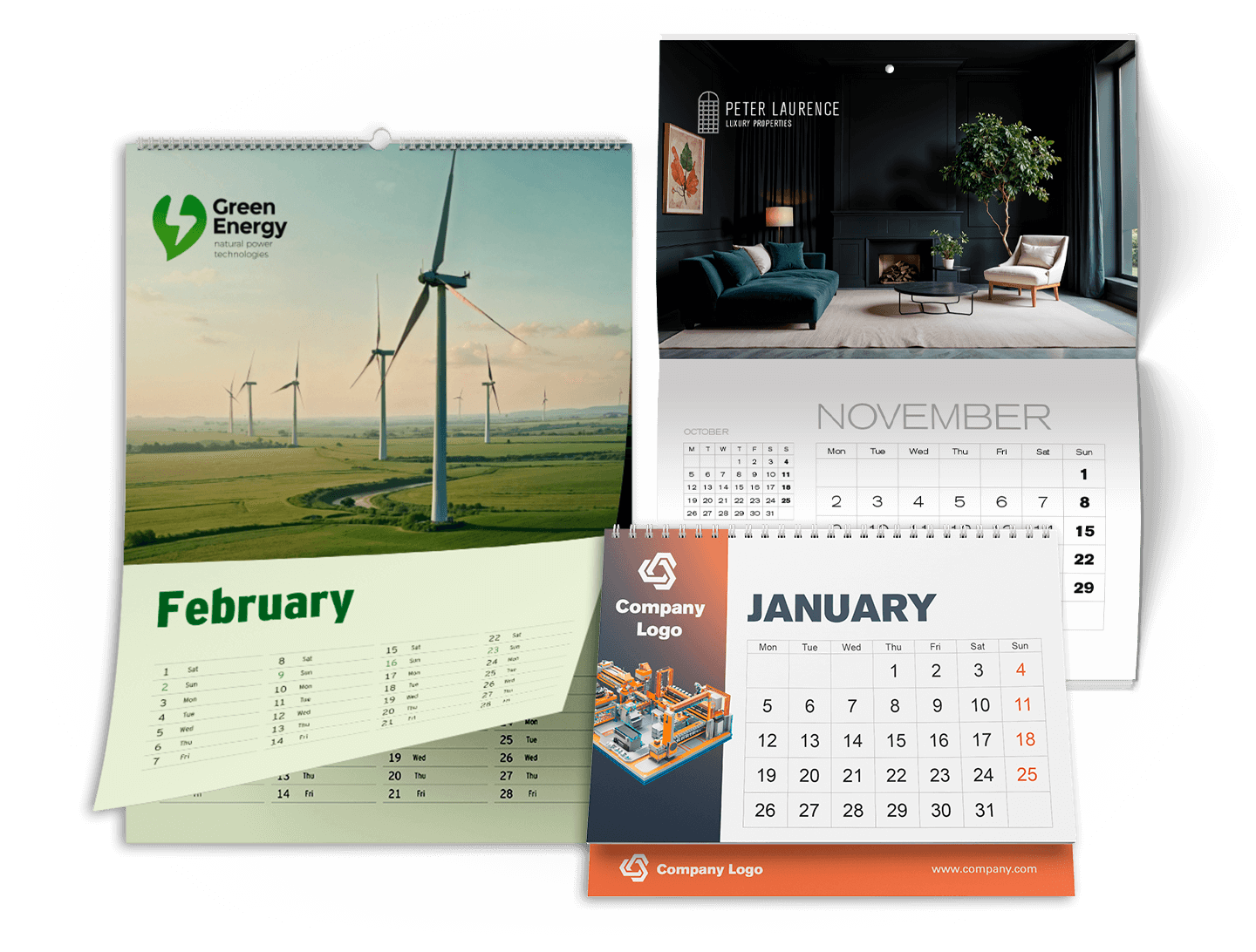 Calendriers et Agendas 2027