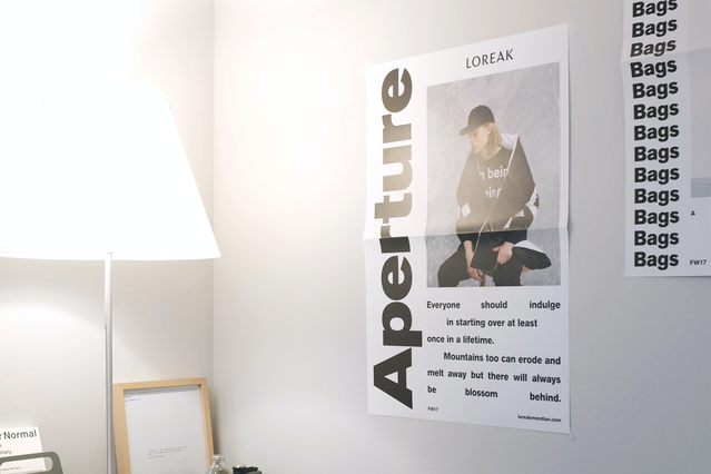 Affiche A3 haute qualite design Aperture pour decoration interieure bureau. Sprint24.