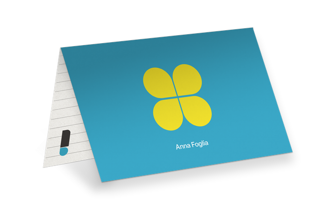 Carte de visite double pliante personnalisé: Où commander vos cartes de visite doubles ? Sprint24 procède à l'impression du modèle que vous souhaitez, personnalisé aux couleurs de votre entreprise