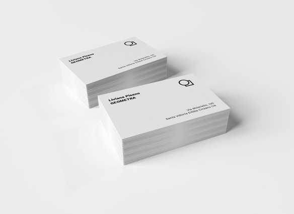 Cartes de visite premium design epure et moderne minimaliste pour cadres et entrepreneurs. Sprint24.