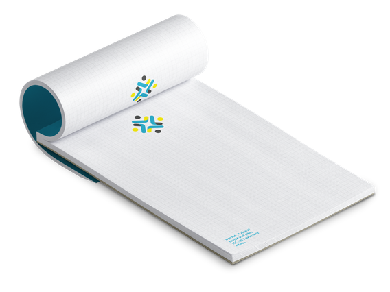 Impression bloc-note avec couverture rigide ou souple: Vous voulez faire imprimer des blocs-notes avec couverture ? Sprint24 réalise l'impression de vos produits au meilleur rapport qualité/prix