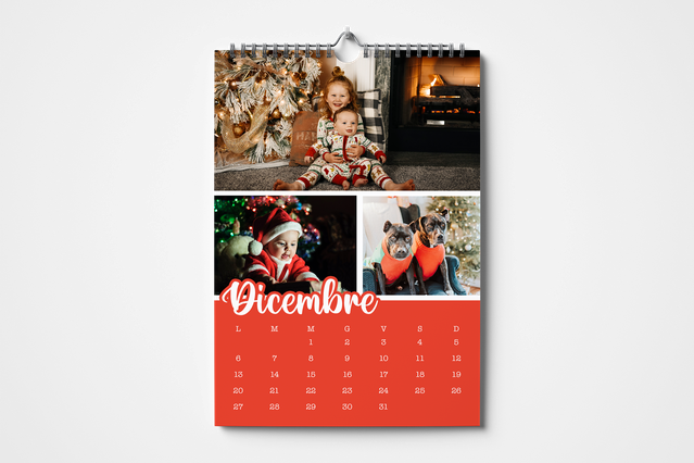 Impression Calendrier avec photos en ligne: L'idée cadeau sur mesure pour les familles et les amis qui souhaitent offrir les meilleurs souvenirs : choisissez l'impression d'un calendrier avec des photos.