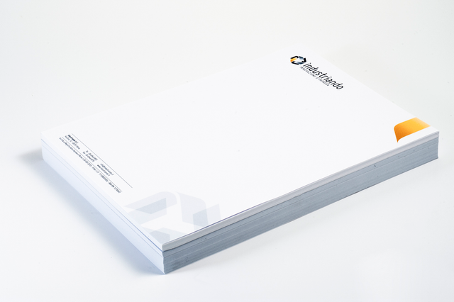 Papiers à En-tête Professionnels avec Impression Personnalisée En-tête blanc premium sur splendorgel extra white 100g. Pour entreprises, cabinets et communications professionnelles.