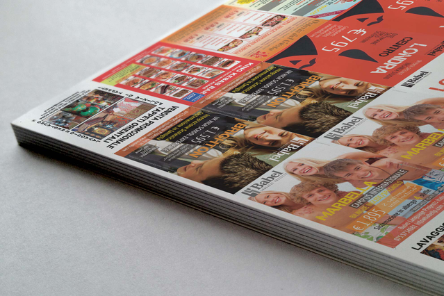 Planches amalgames 32x44 flyers et cartes groupes pour decoupe offset. Impression batch Sprint24.