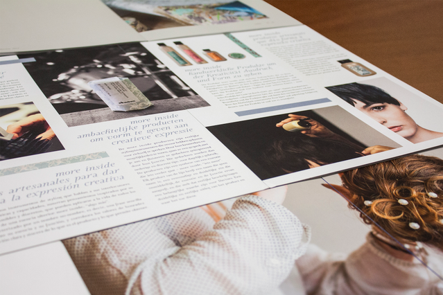 Publication reliure plate experience seamless pages ouvertes pour portfolios. Sprint24.