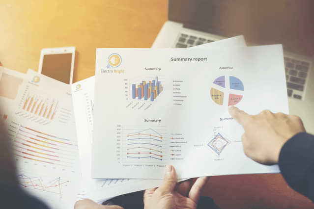 Imprimez des rapports commerciaux personnalisés et des documents d'analyse avec Sprint24! Notre impression haute qualité donne vie à vos visualisations de données avec des graphiques, diagrammes et rapports de synthèse professionnels. Idéal pour les cadres dirigeants, présentations et communications avec les parties prenantes.