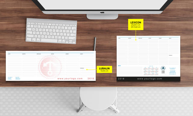 Tapis bureau personnalise details aquarelle en espace travail professionnel organisation. Sprint24.