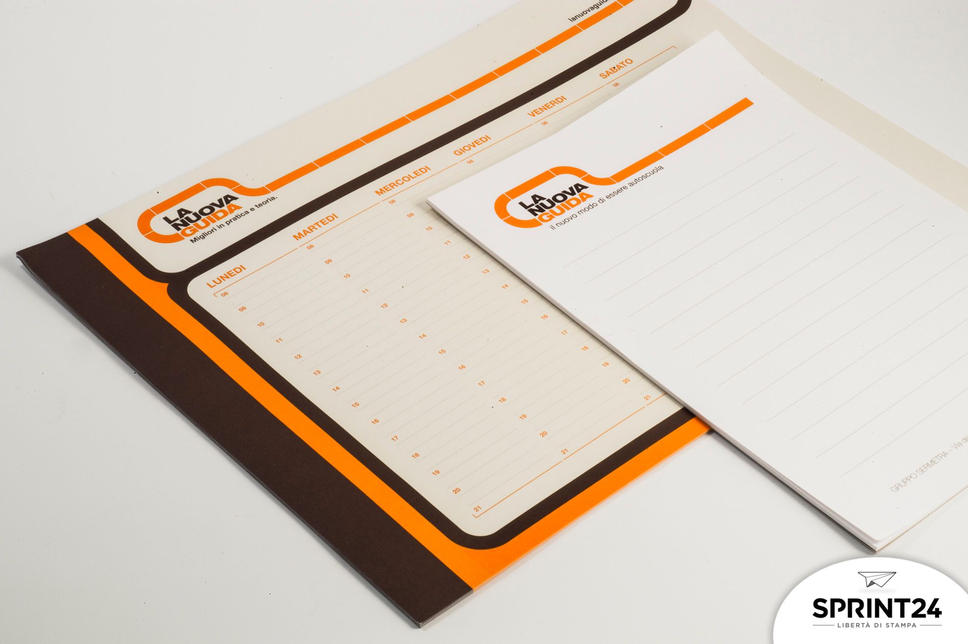 Imprimer en ligne Blocs-notes, Planning La Nuova Guida Imprimer en ligne Blocs-notes, Planning La Nuova Guida