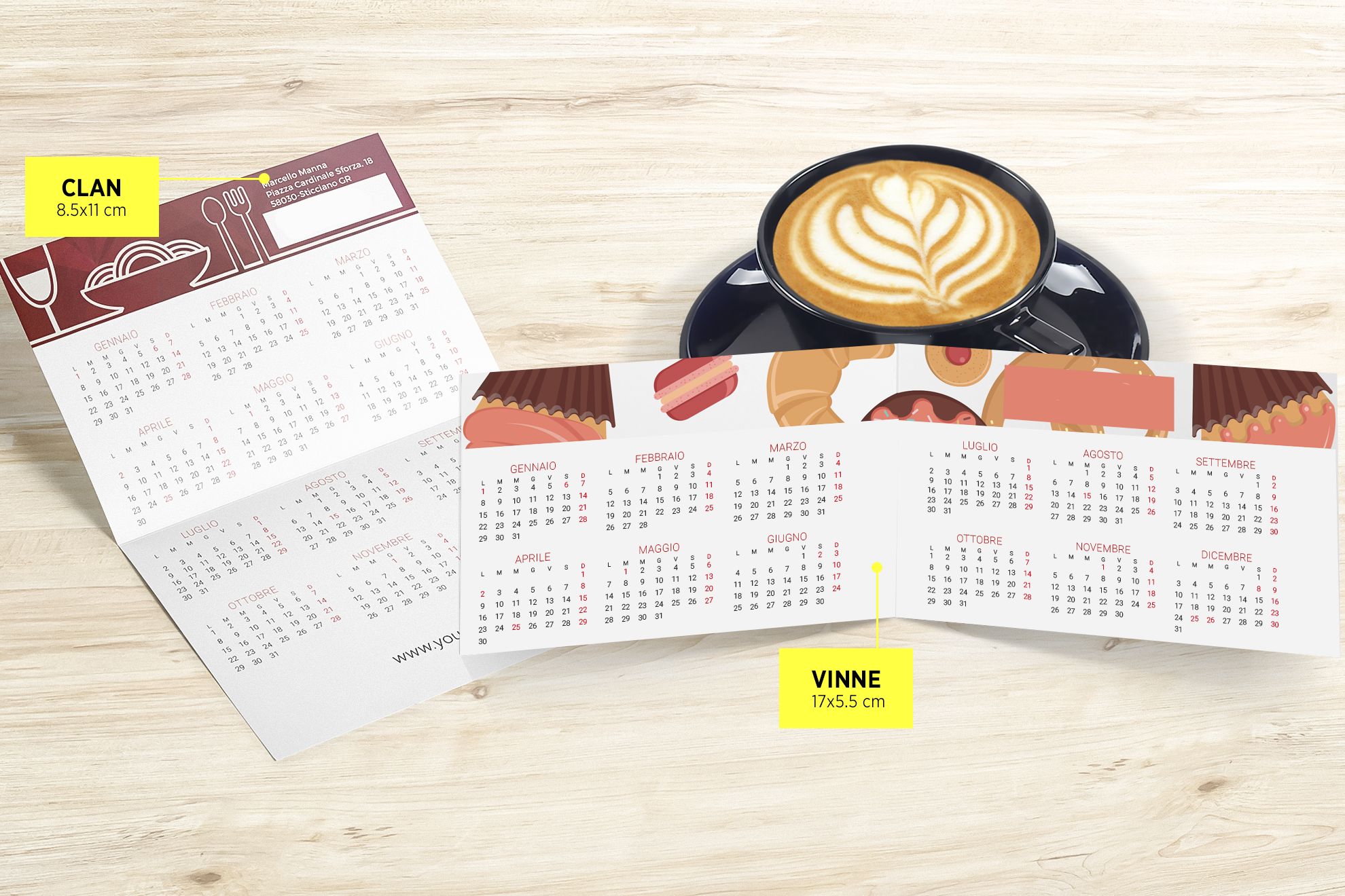 Imprimer en ligne Calendrier de poche Imprimer en ligne Calendrier de poche