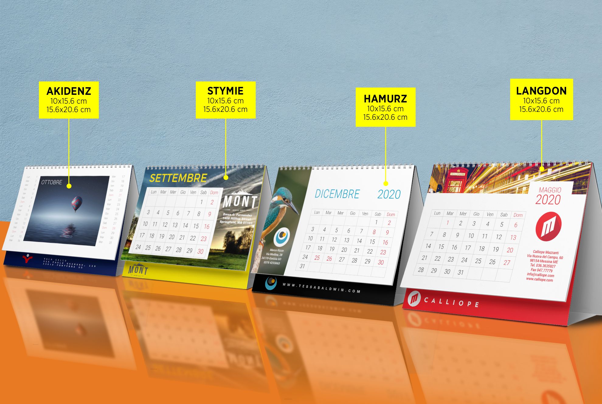 Imprimer en ligne Calendrier de Table - Gabarits 7 Feuilles Imprimer en ligne Calendrier de Table - Gabarits 7 Feuilles