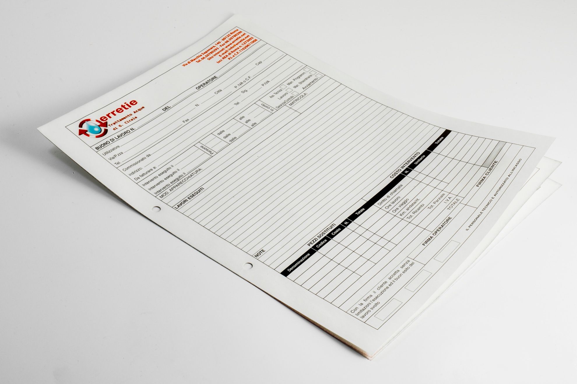 Imprimer en ligne Carnets de feuilles autocopiantes Erretie Imprimer en ligne Carnets de feuilles autocopiantes Erretie