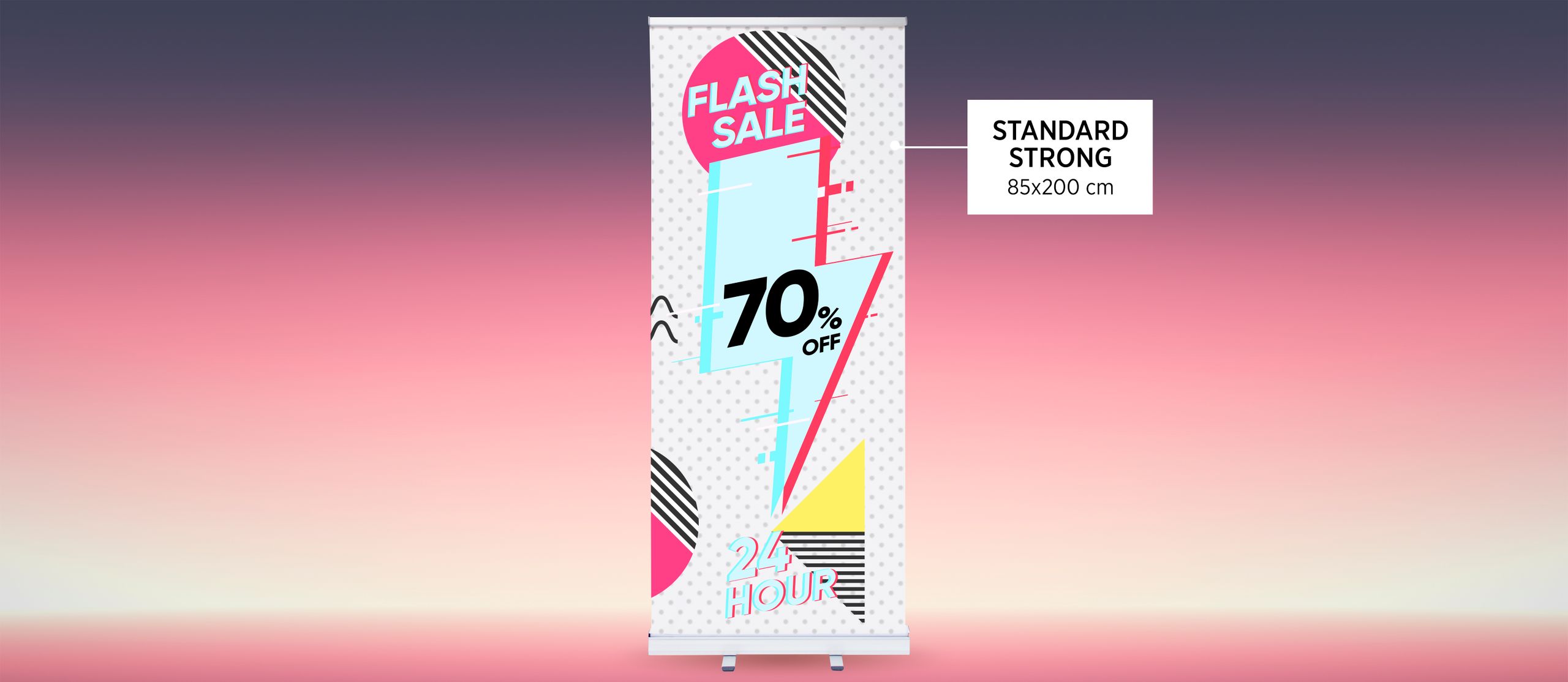 Imprimer en ligne Roll-up standard Imprimer en ligne Roll-up standard