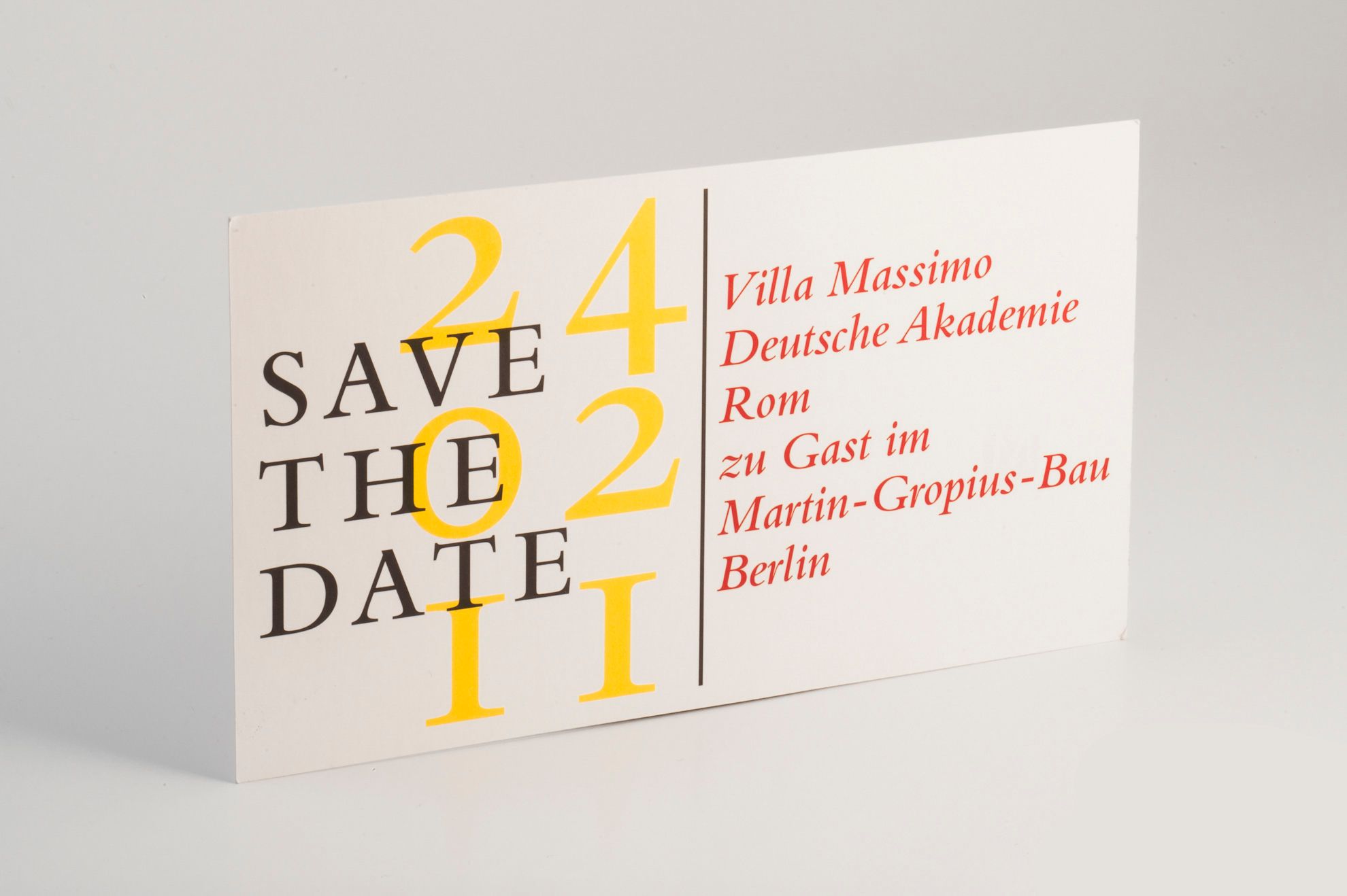 Imprimer en ligne Save the date Académie allemande Imprimer en ligne Save the date Académie allemande