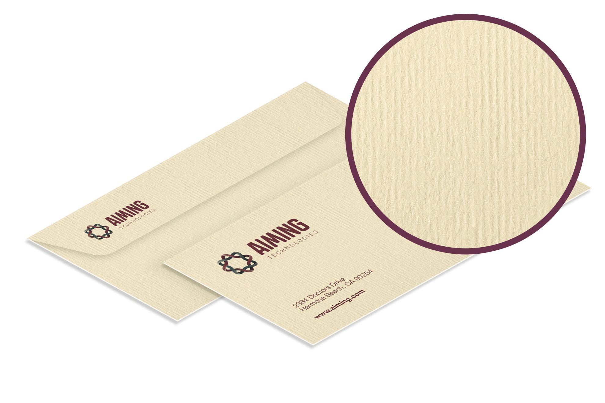 Enveloppes Acquerello Avorio Personnalisée : Imprimez en Ligne: Personnalisez vos enveloppes Acquer…