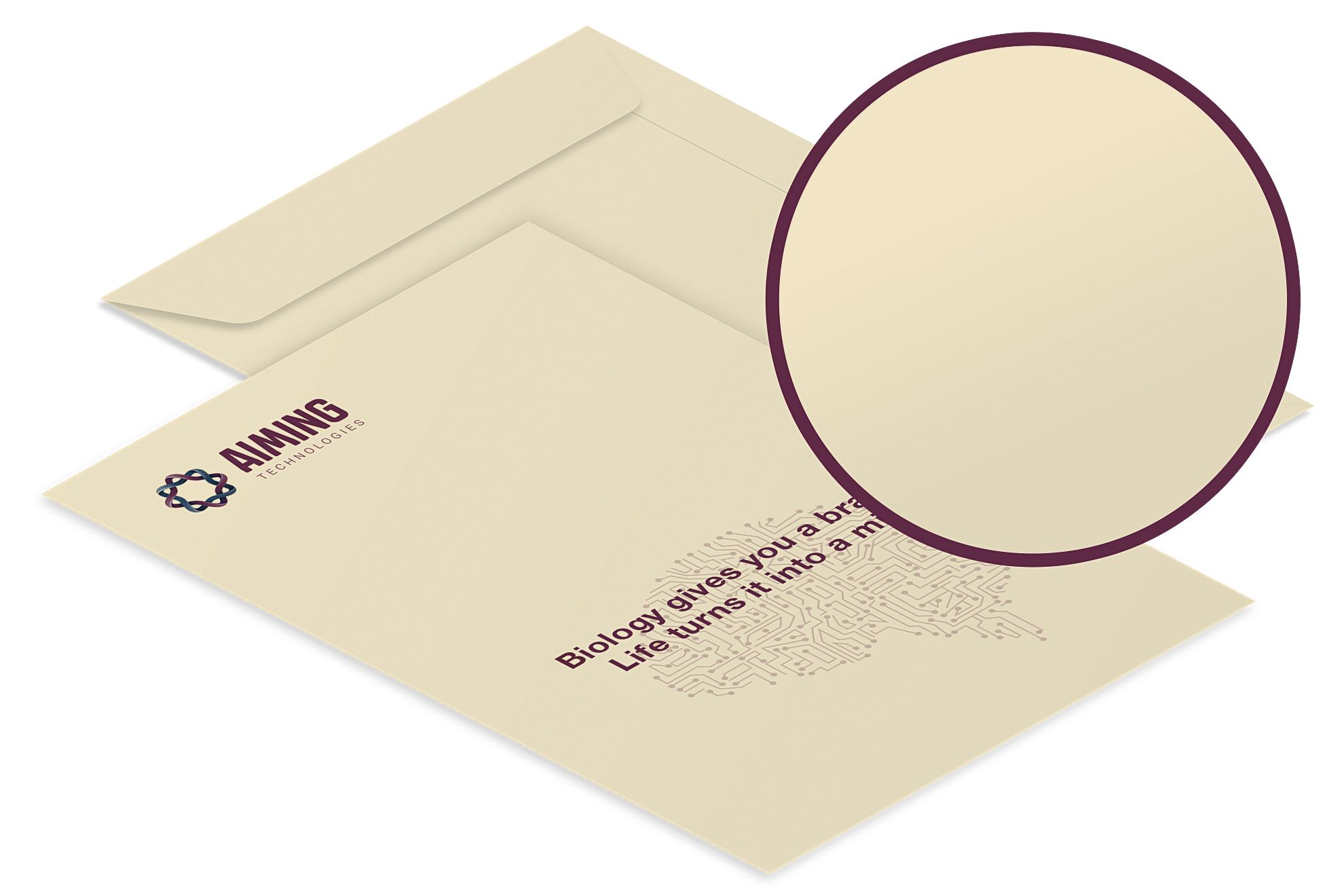 Enveloppes Splendorgel Avorio Personnalisées : Imprimez en Ligne