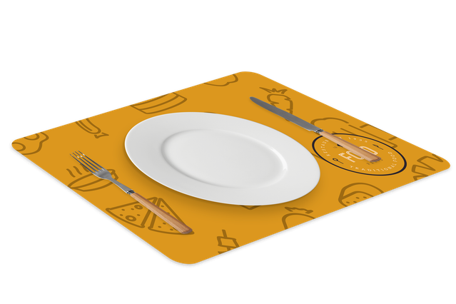impression de napperons alimentaires