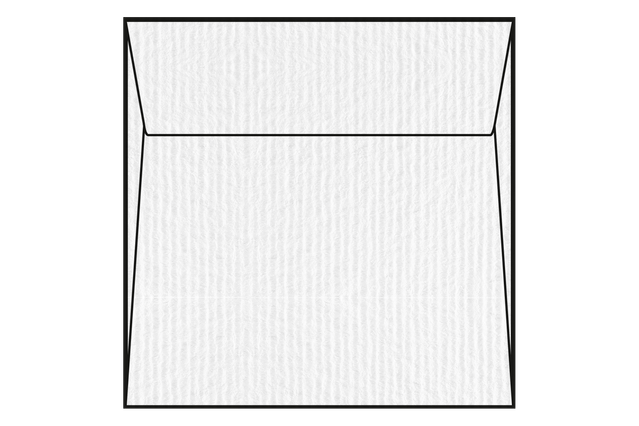 Acquerello Blanc (bande de protection (strip), découpe carrée): 17x17…: Papier naturel de pure cellulose certifiée FSC. Surface: gaufrée avec lignes parallèles. Producteur: Fedrigoni