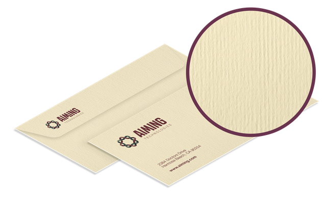 Enveloppes Acquerello Avorio Personnalisée : Imprimez en Ligne: Personnalisez vos enveloppes Acquerello Avorio sur Sprint24 : couleurs Pantone, impressions en relief et plusieurs formats. Tout en ligne, tout de suite.