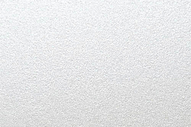 Sirio Pearl: Ice White (bande de protection (strip), découpe carrée): Carton naturel perlé certifié FSC. Surface lisse perlée. Producteur: Fedrigoni